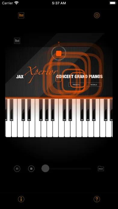 JAX Xperior Grand Piano Screenshots
