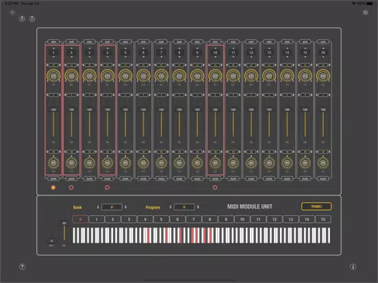 MIDI SWEET: Module Unit (AU) iPad  স্ক্রিনশট