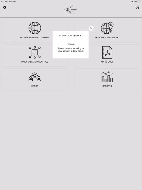 Aramis & DF Sales App iPad 應用截圖