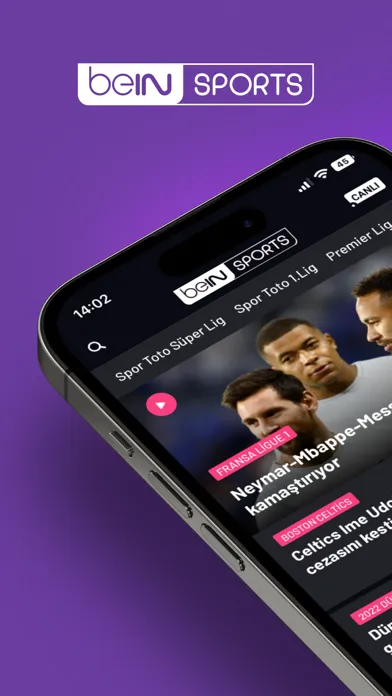 Capturas de pantalla de beIN SPORTS TR