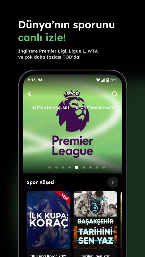 TOD-Süper Lig Dizi Film İzle Screenshots