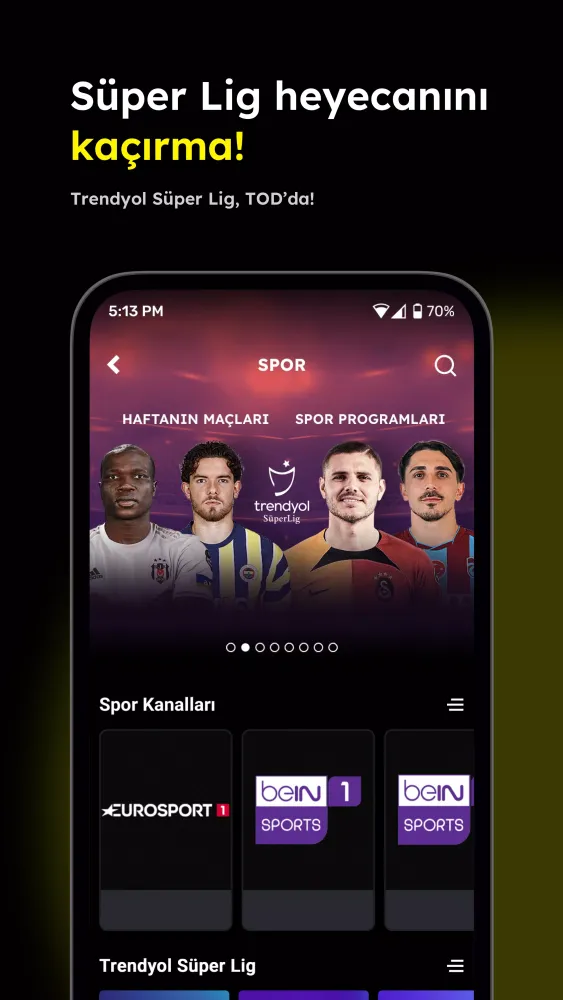 TOD-Süper Lig Dizi Film İzle Screenshots