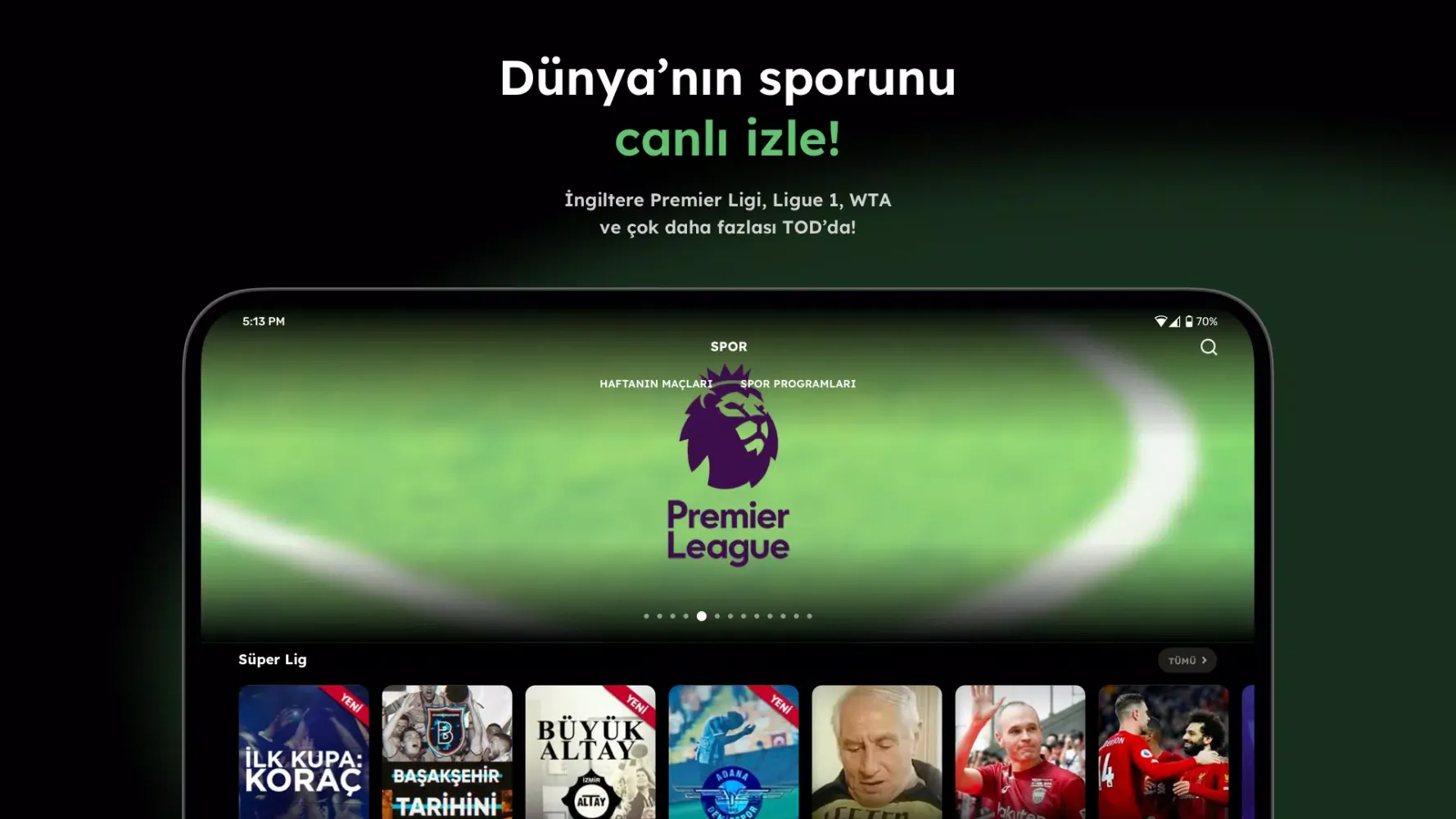 TOD-Süper Lig Dizi Film İzle Screenshots