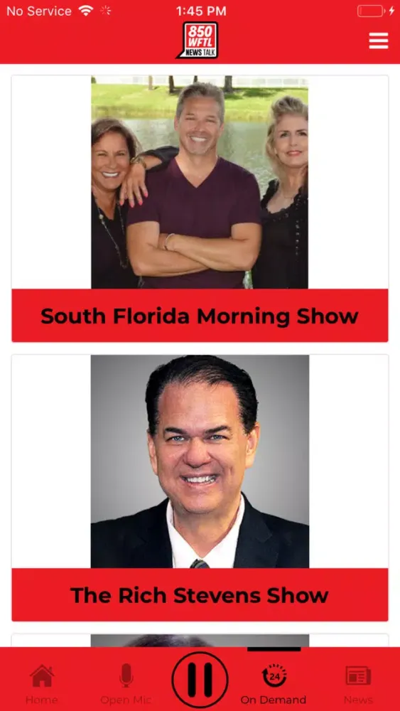 850 WFTL 스크린샷
