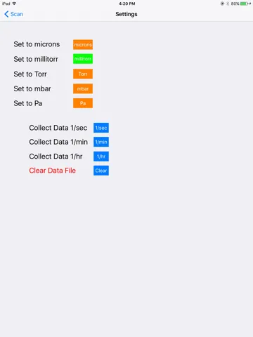 Lesker Gauge iPad 应用截图
