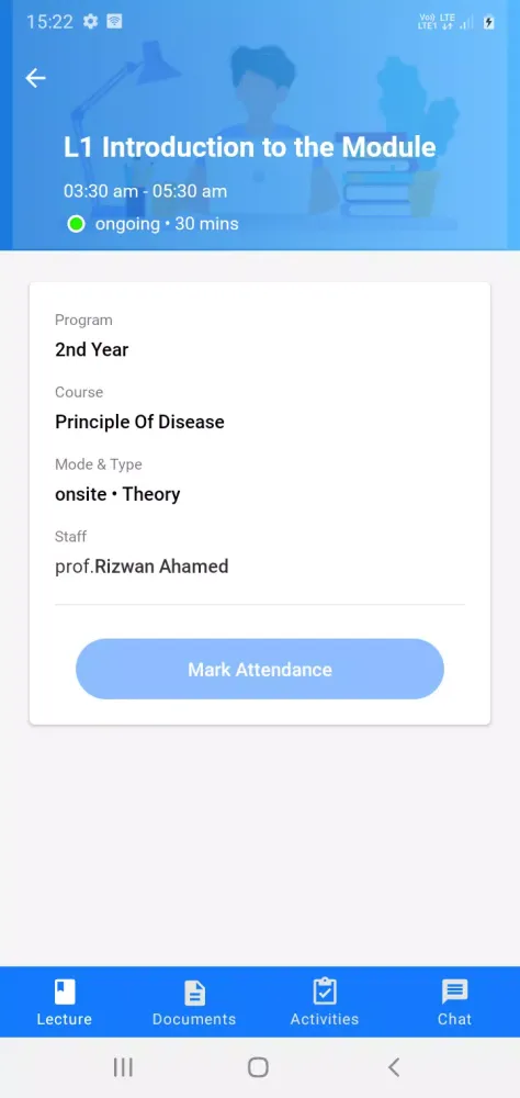 DigiClass Student Screenshots
