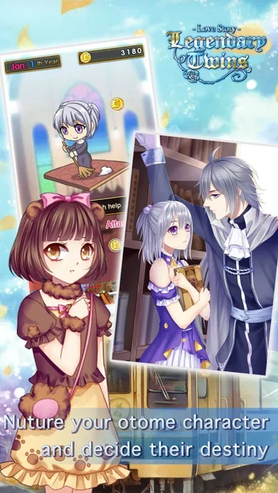 Screenshot di Love Story: Legendary Twins 'anime sweetheart'