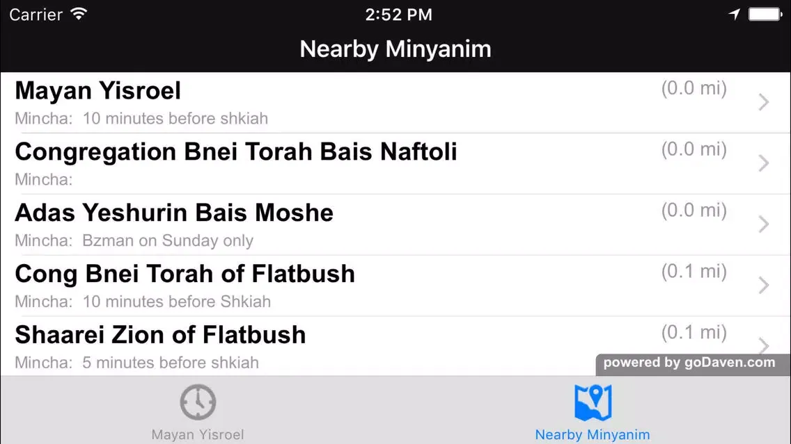 Zrzuty ekranu DigiZman Mayan Yisroel