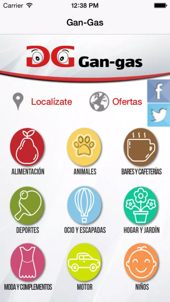 Capturas de pantalla de GAN-GAS Ofertas Locales