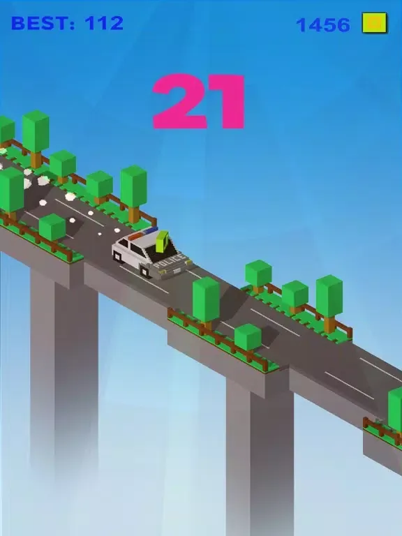 Screenshot di Crossy Bridge iPad 