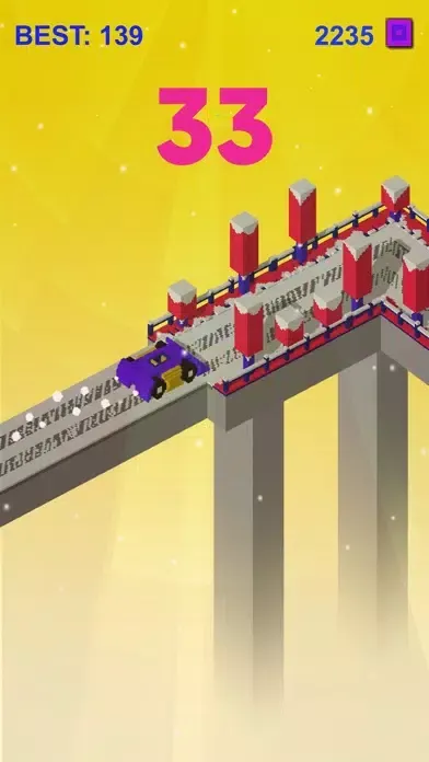 Screenshot di Crossy Bridge