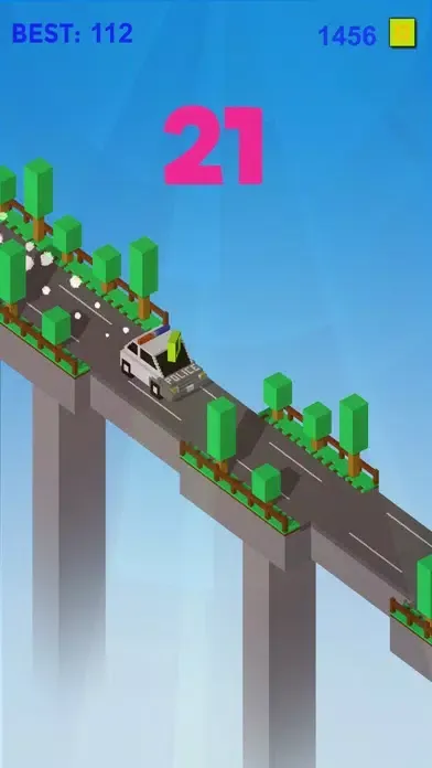 Screenshot di Crossy Bridge