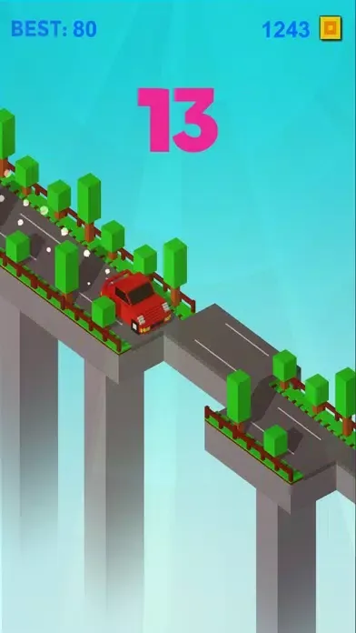 Screenshot di Crossy Bridge