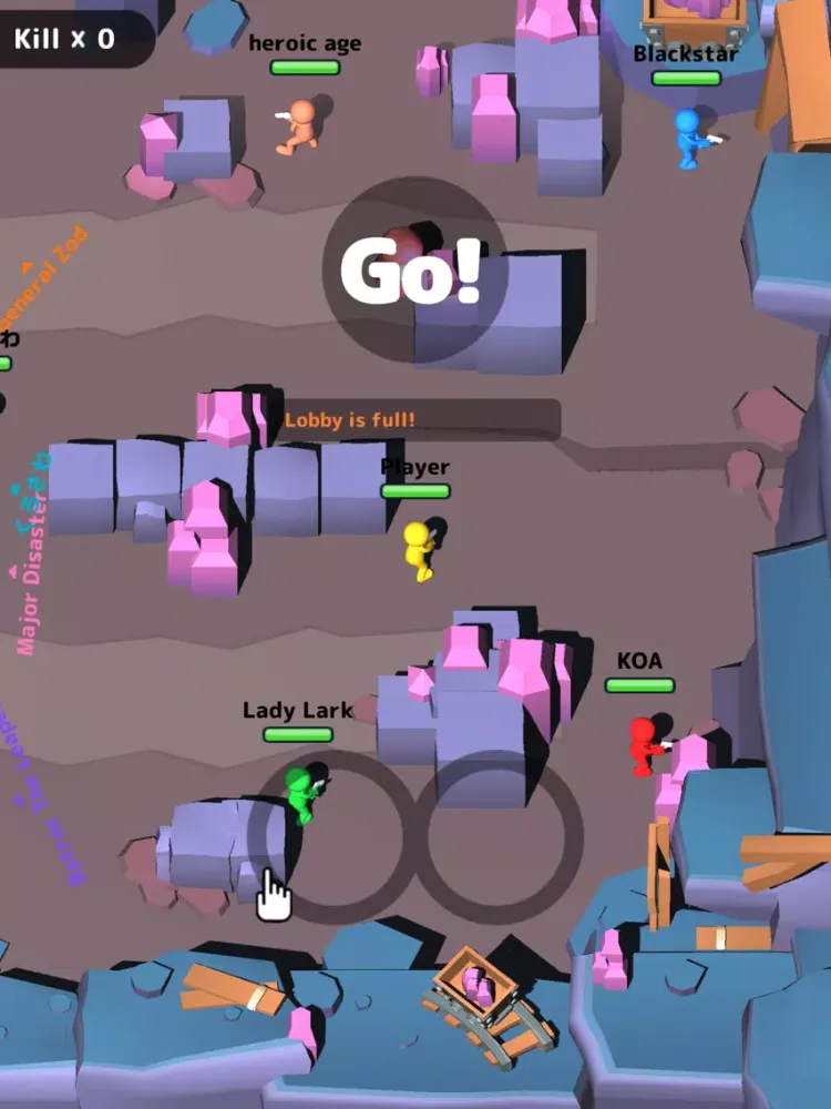 Gunner.io Simple Gun Battle iPad 스크린샷