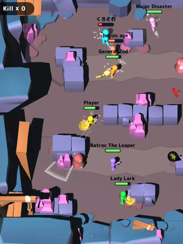 Gunner.io Simple Gun Battle iPad 스크린샷