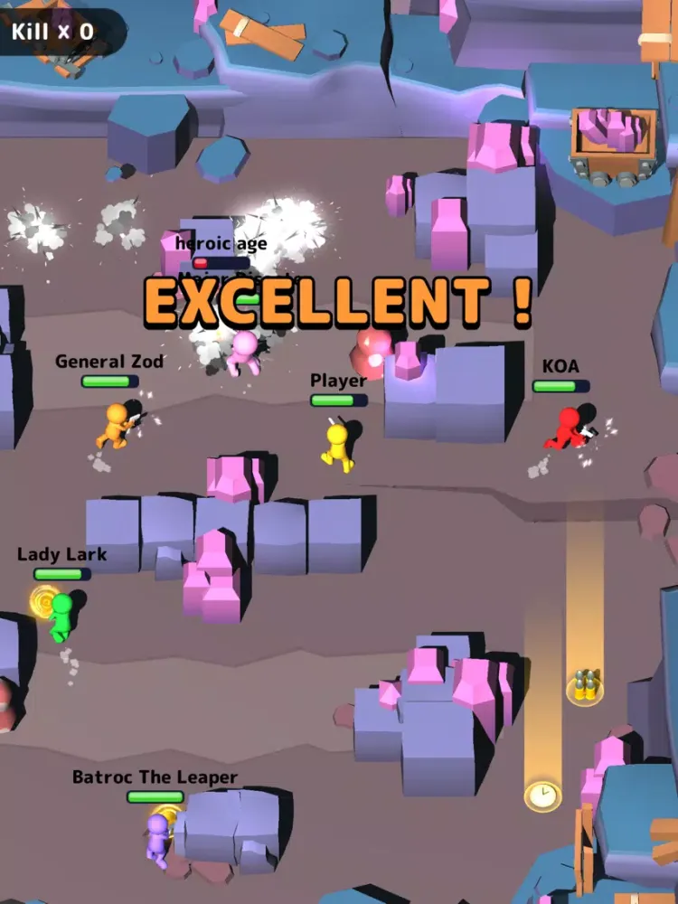 Gunner.io Simple Gun Battle iPad 스크린샷