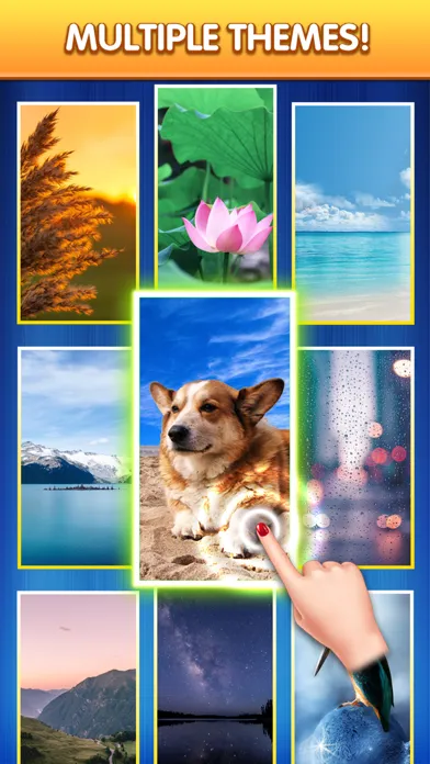Capturas de tela do Number Tiles Puzzle
