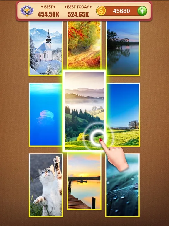 Tangkapan layar Tap to Merge & Match iPad 