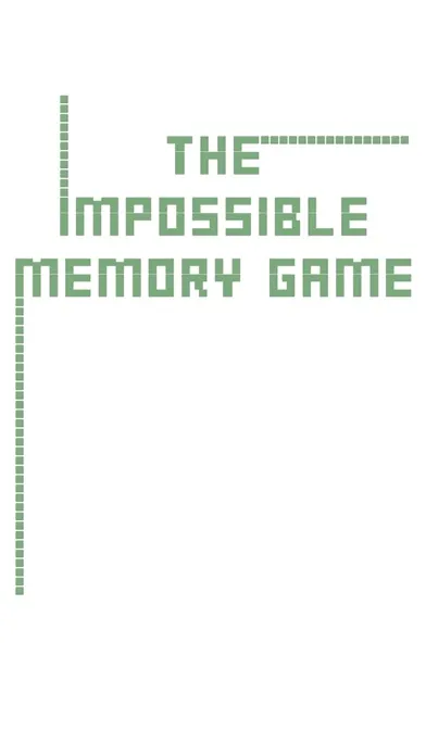 Zrzuty ekranu The Impossible Memory Game