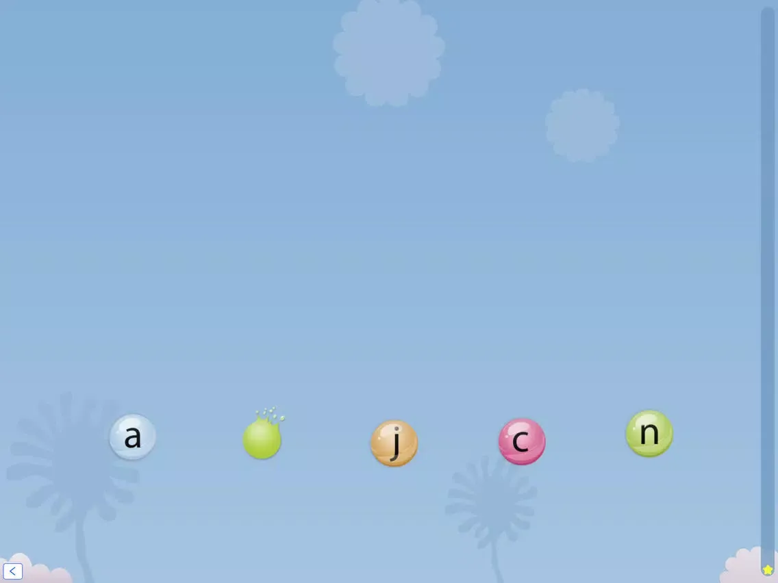 Alphabet Bubbles iPad  Screenshots