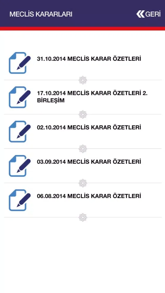 Tangkapan layar Karesi Belediyesi