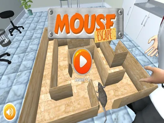 Mouse Escape - 3D Labyrinth Maze iPad  স্ক্রিনশট