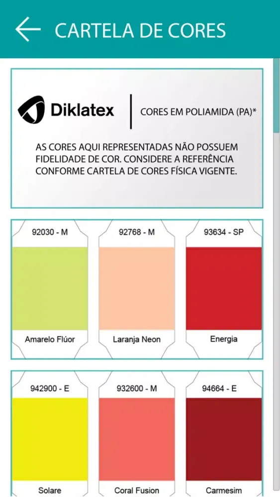 Скриншоты Diklatex Têxtil