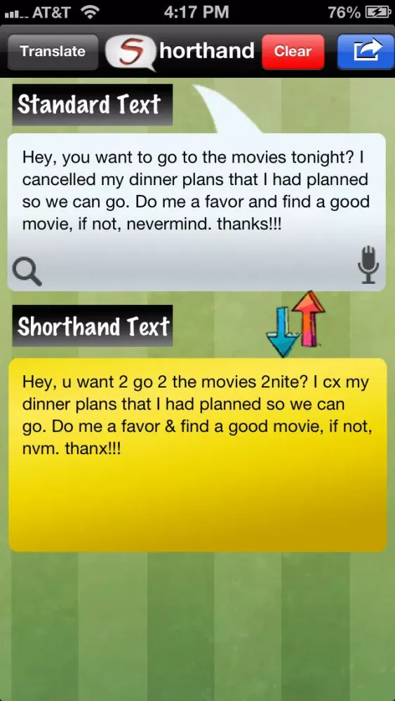 Capturas de pantalla de Shorthand - The Chat Translator