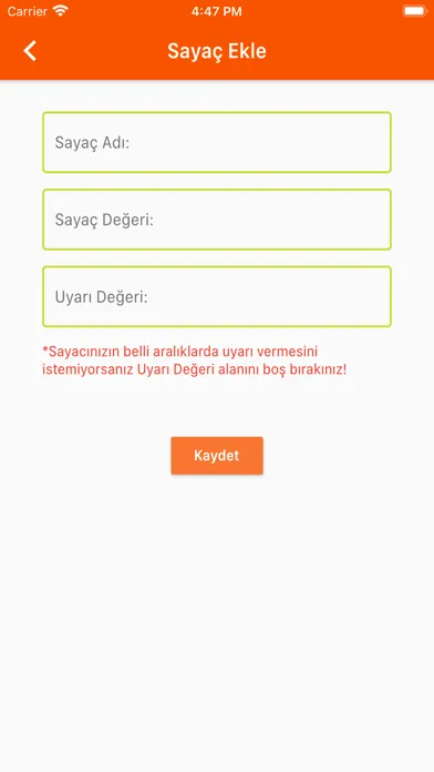 Скриншоты Sayac