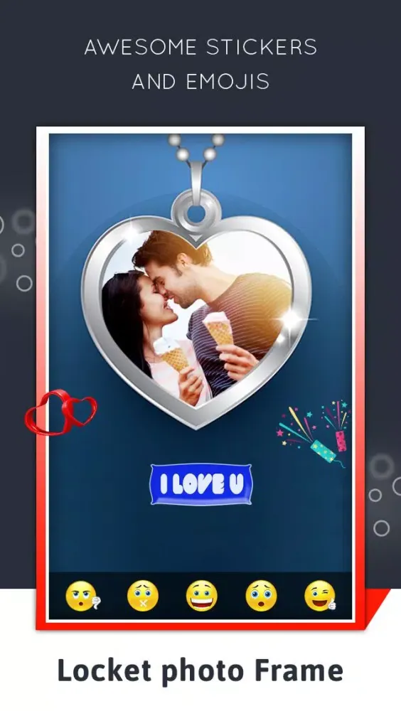 Capturas de pantalla de Love Locket Photo Frame