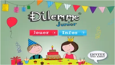 Capturas de tela do Dilemme Junior