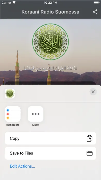 Koraani Radio Suomessa Screenshots