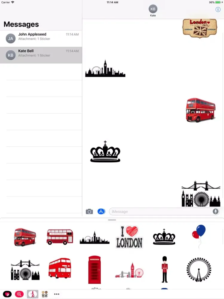 تصاویر UK Stickers! iPad 