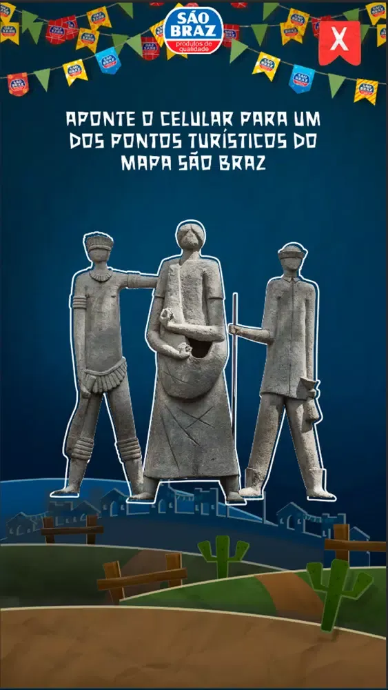 ภาพหน้าจอของ São Braz Realidade Aumentada