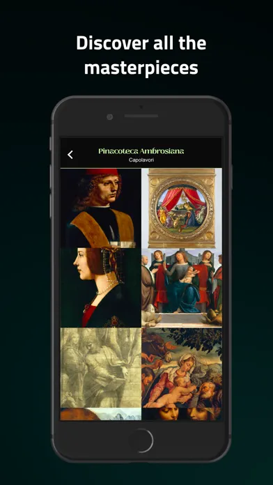 Capturas de tela do ARforMuseum