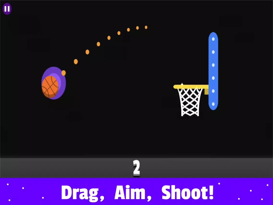 Swipy Hoops! iPad  스크린샷