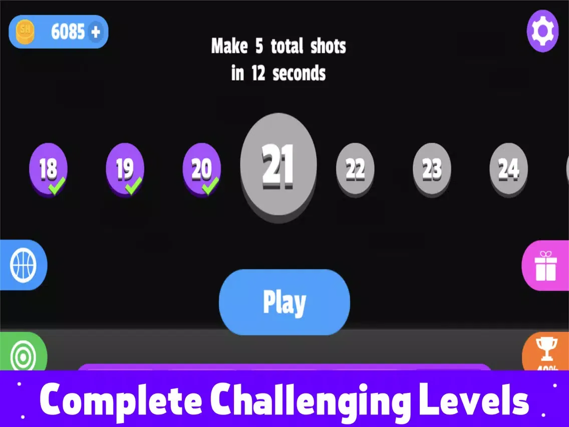 Swipy Hoops! iPad  스크린샷