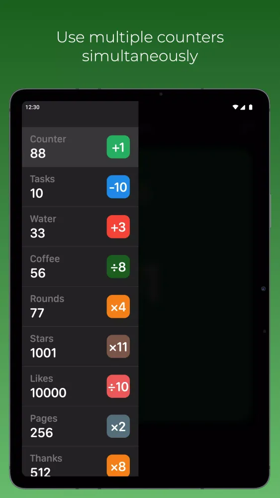 Click Counter - Tally App Screenshots