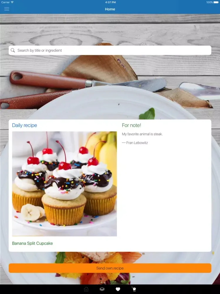 Capturas de pantalla de Cake and Baking Recipes for You! iPad 