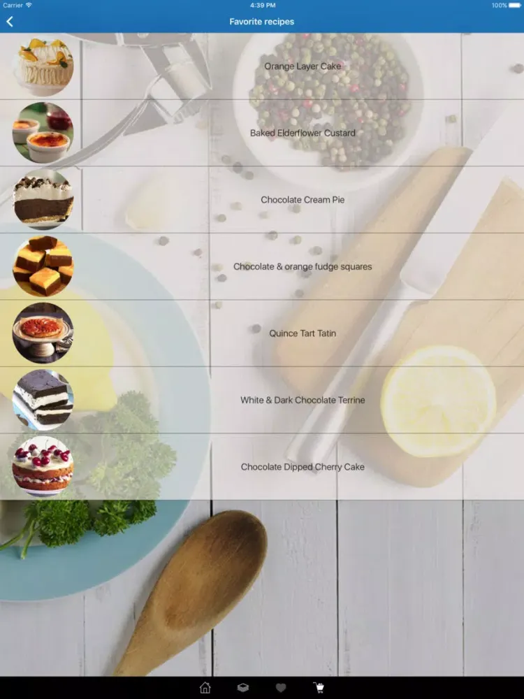 Capturas de pantalla de Cake and Baking Recipes for You! iPad 