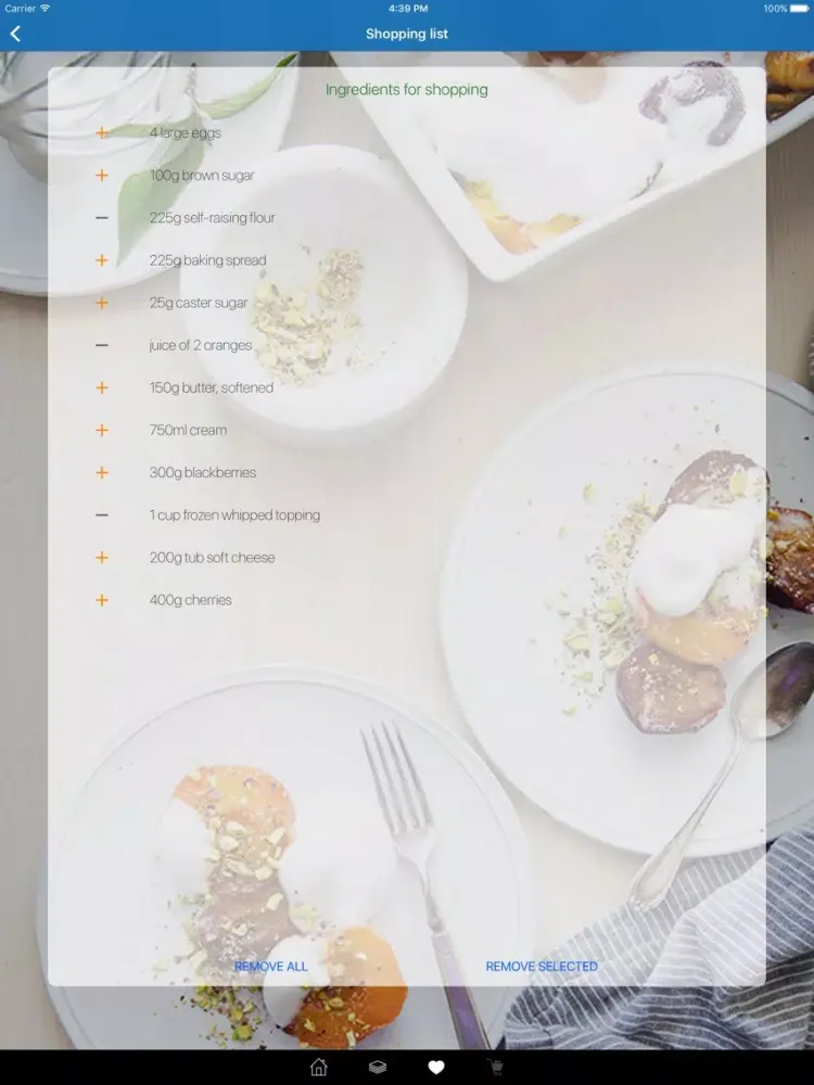Capturas de pantalla de Cake and Baking Recipes for You! iPad 