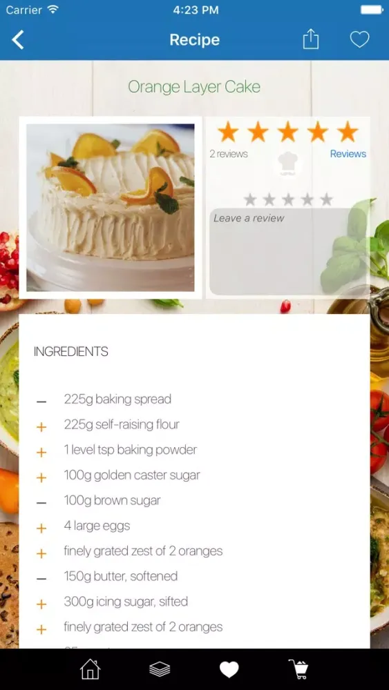 Capturas de pantalla de Cake and Baking Recipes for You!