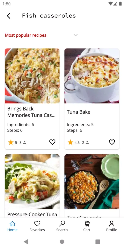 Casserole Recipes Screenshots