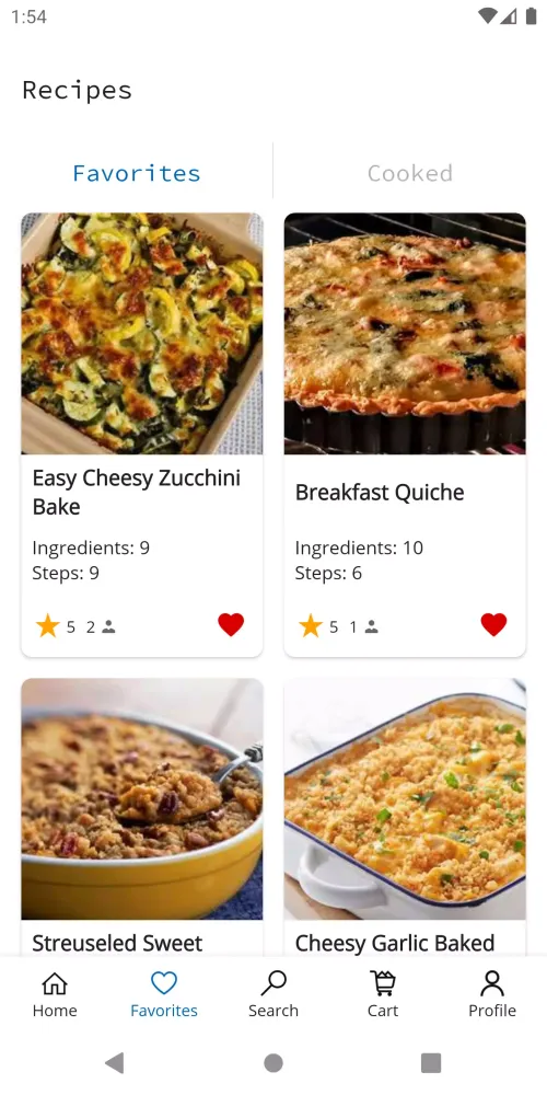 Casserole Recipes Screenshots