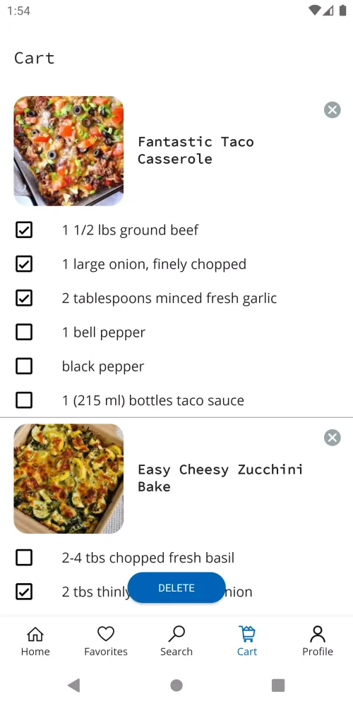 Casserole Recipes Screenshots