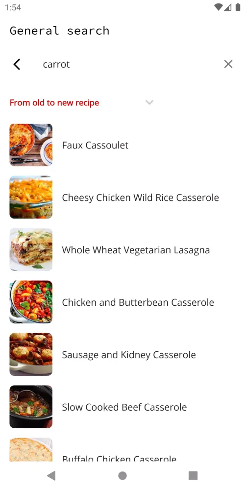 Casserole Recipes Screenshots