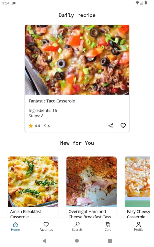 Casserole Recipes Screenshots