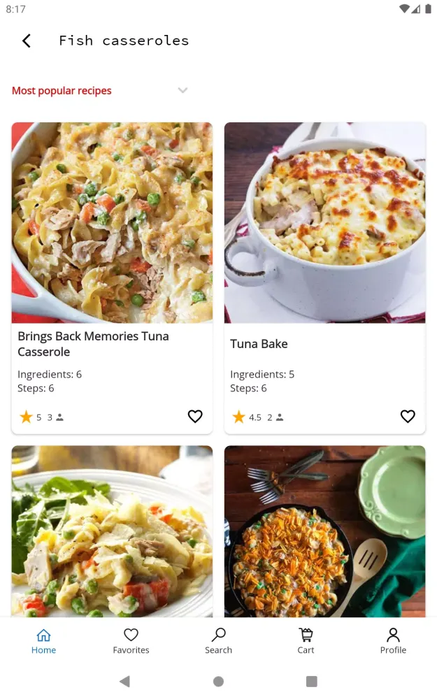 Casserole Recipes Screenshots