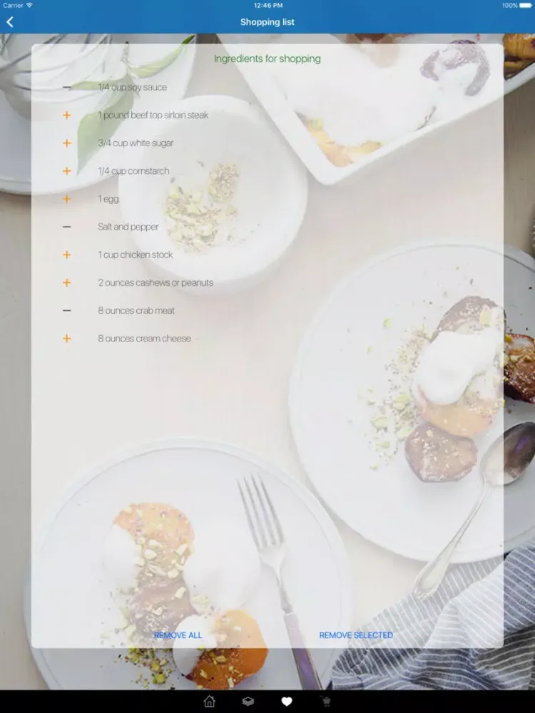 Capturas de tela do Chinese Recipes for You! iPad 