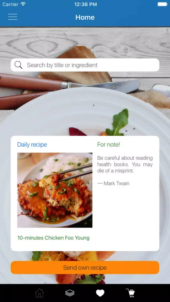Capturas de tela do Chinese Recipes for You!